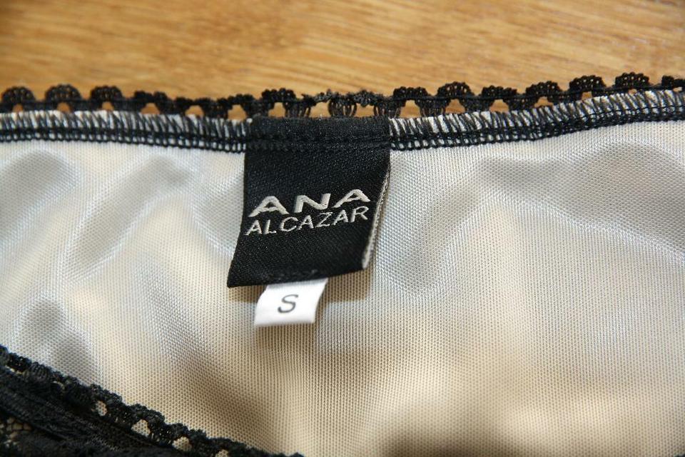 Designerkleid Kleid, Ana Alcazar festlich, lang, Spitze, schwarz in Wartenberg