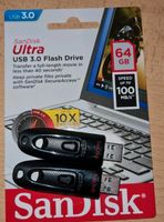 2x SanDisk USB 3.0 Flashdrive 64Gb Neu Bayern - Pressath Vorschau