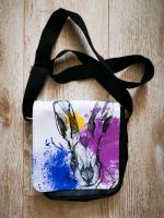 Kleine Handtasche Umhängetasche Unikat Hase pink lila gelb NEU Niedersachsen - Braunschweig Vorschau