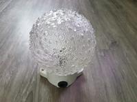 DDR: Glas Kugellampe mit Fassung Decken- und Wandlampe Punkte RZB Sachsen - Tannenberg Vorschau
