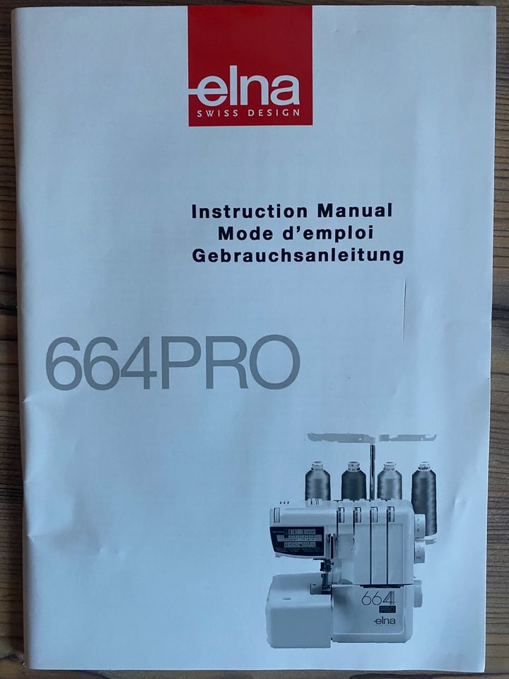 Overlock Nähmaschine Elna 664 pro in Remchingen