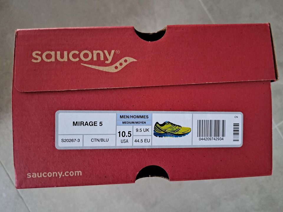 Saucony Mirage 5  US-Gr. 10,5  -NEU- in Drage