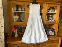 Mädchen Kleid, Gr. 140, lang, weiß Petticoat, Kommunion, Hochzeit Bremen - Vegesack Vorschau