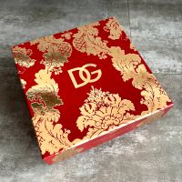 Dolce & Gabbana Box Geschenk Kiste Verpackung Deko Gold Rot Q Sachsen - Glauchau Vorschau