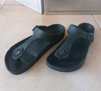 leichte Damen Zehentrenner Flip Flops Sandalen - schwarz - Gr. 38 Nordrhein-Westfalen - Anröchte Vorschau