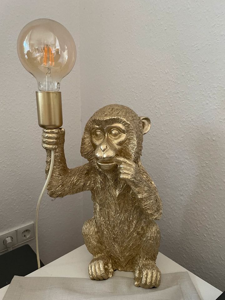 Affenlampe Tischlampe LED in Uelsen