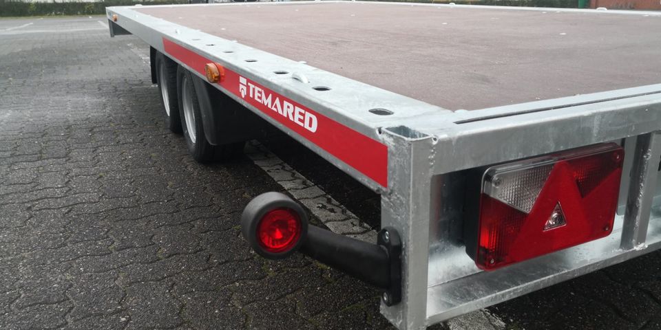 REDUZIERT: TEMARED Autotrailer 453x211cm Plattform 3to geschweißt in Lübeck