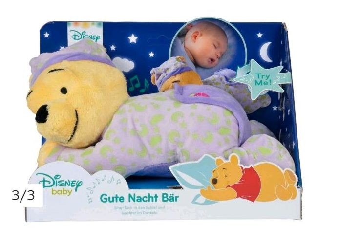 Disney Winnie the Puuh Gute-Nacht-Bär mit Sound in Warendorf