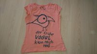 Damen Shirt  Top apricot "Der frühe Vogel kann mich mal" Gr.38 /M Schwerin - Schelfstadt Vorschau