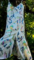 Versace Jeans Couture vintage sommerkleid silk seide kleid bunt Bayern - Neuendettelsau Vorschau