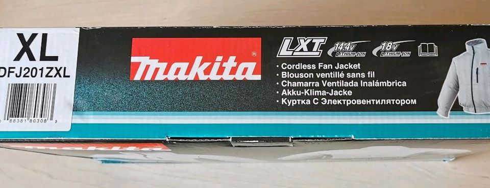 Makita Akku Klima Jacke für Beruf, Hobby und Freizeit in Neubrandenburg