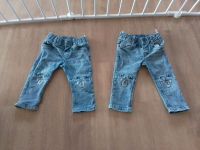 Zwei Jeans Hosen Gr. 80 von C&A süß mit Bär Nordrhein-Westfalen - Beckum Vorschau