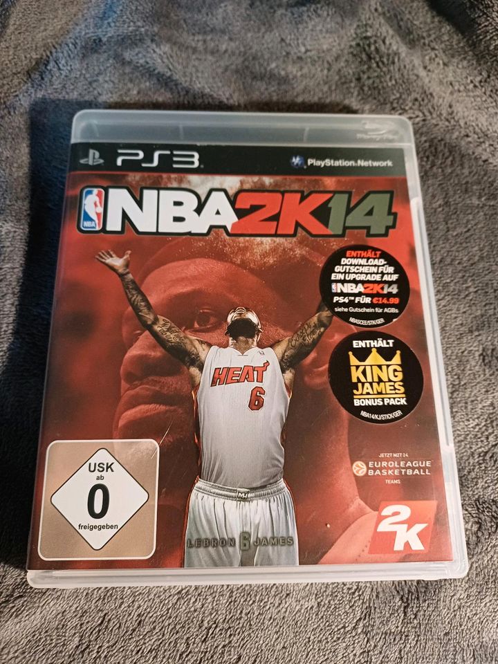PS3 Game NBA 2K 14 in Rodenbach