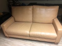 Ledercouch beige Thüringen - Stadtroda Vorschau