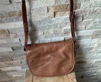 Vintage braune Ledertasche Damen Echtledertasche  unbenutzt Niedersachsen - Großefehn Vorschau