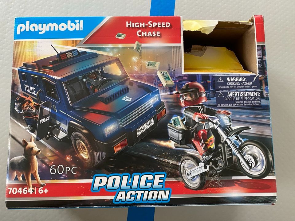 Großes Playmobil 3er Set Polizei 3 Fahrzeuge in Leipzig