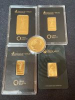 Gold - Goldpaket - Barren & 1 Münze - 121,1g Feingold Niedersachsen - Seelze Vorschau