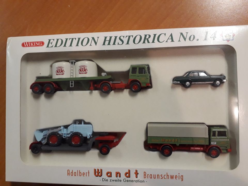 Wiking Edition Historica No. 14, Spedition Wandt, MAN MB Hanomag in Scheeßel