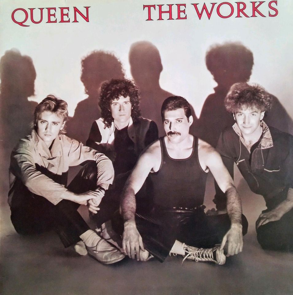 QUEEN. THE WORKS. VINYL LP 1984. EEC. in Borgstedt