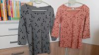 Esprit 2 Langarmshirts Gr. M lachs Blumen, grau Katzen Hamburg - Bergedorf Vorschau