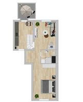 Kleine 2ZKB Split-Level Wohnung mit Balkon in Plauen Preissenpöhl . Sachsen - Plauen Vorschau