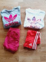 adidas Baby Kleidung T-Shirt 74 Hose 62 Anzug grau pink Größe 80 Niedersachsen - Hildesheim Vorschau