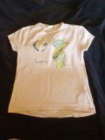 T-Shirt Zara rosa Pailletten Katze 140 Hessen - Hofheim am Taunus Vorschau