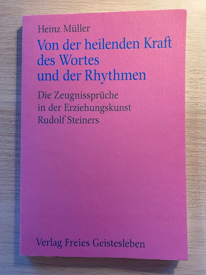 Buch "Von der heilenden Kraft des Wortes und der Rhythmen" in Manderscheid (Bernkastel-Wittlich)