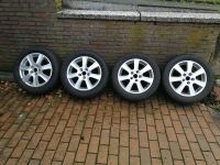 Winterräder 205/55R16 auf Alufelgen Nordrhein-Westfalen - Schermbeck Vorschau