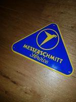 Emailleschild Messerschmitt Vespa T1 T2 T3 GS3 Augsburg Hoffmann Obervieland - Kattenesch Vorschau