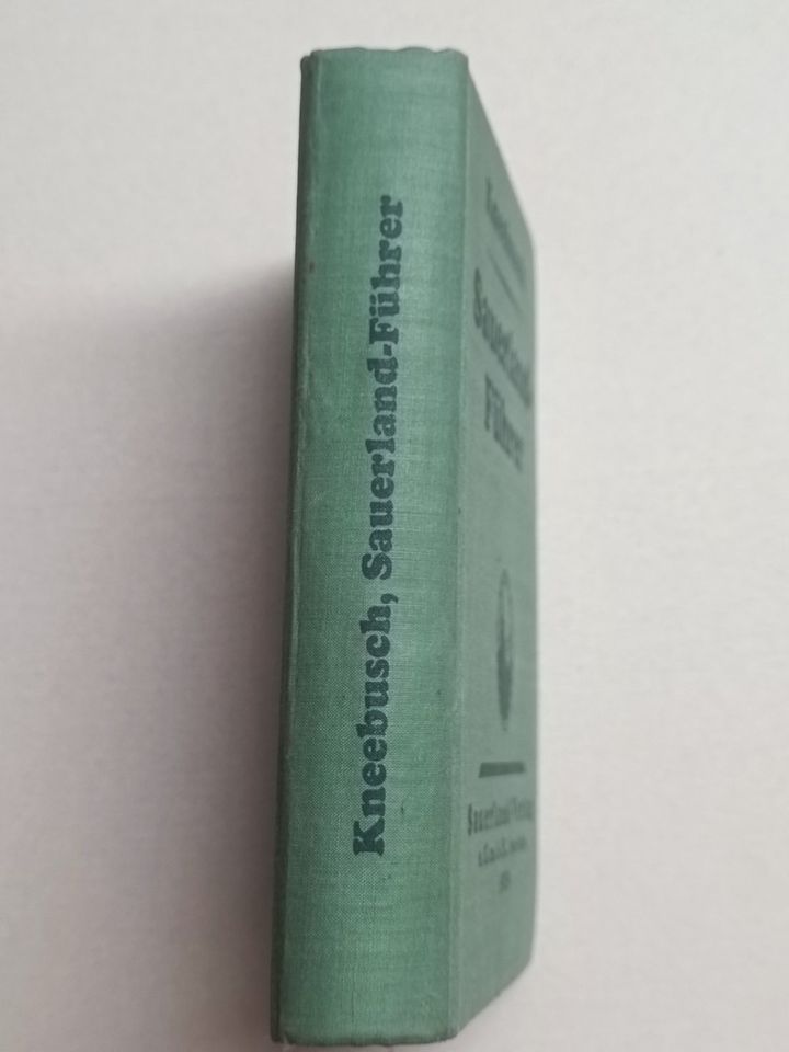 *selten* altes Buch Kneebusch "Sauerland-Führer" Ausgabe 1929 in Bad Wildungen