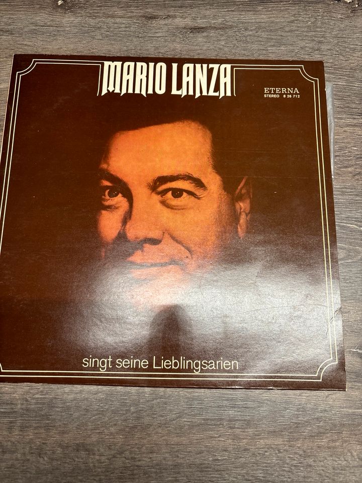 Schallplatte Mario Lanza VEB DDR in Geyer