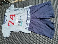 Shorty Sommerschlafanzug Schlafanzug T-Shirt Shorts Gr. 134 140 Hessen - Dornburg Vorschau