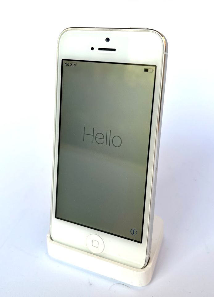 Apple iPhone 5, silber, 16 GB in Mainz