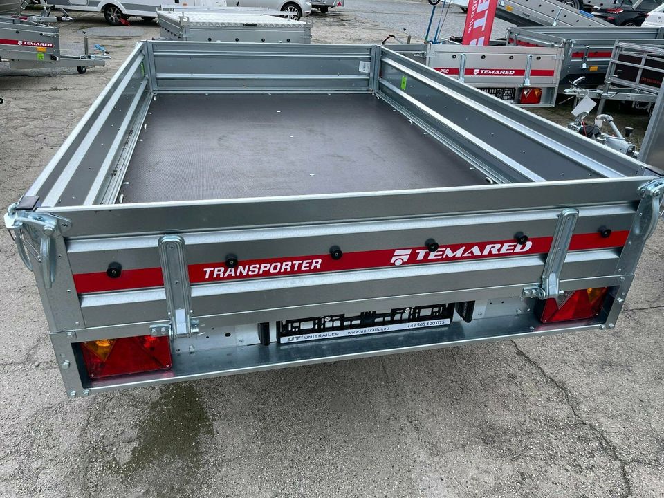 NEU Anhänger Hochlader 1500kg 2,54m x 1,51m 100 km/hSale 20% in Ottendorf-Okrilla