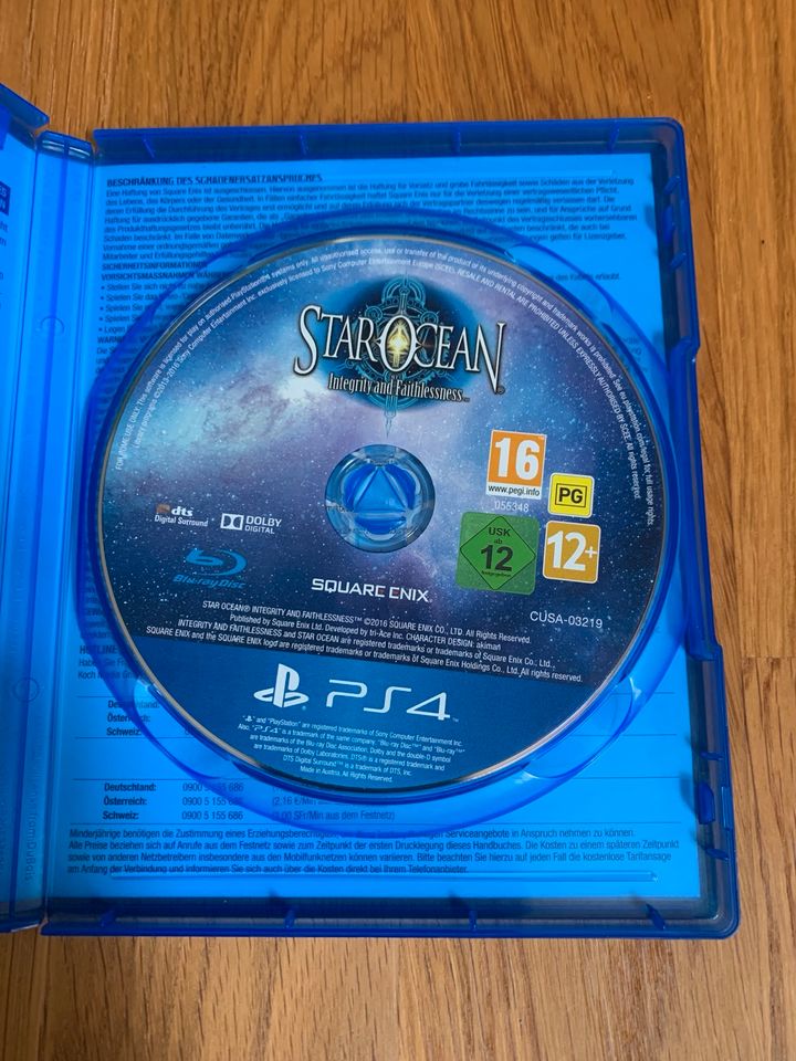 Star Ocean 5 Integrity and Faithlessness PlayStation 4 PS4 in Hamburg