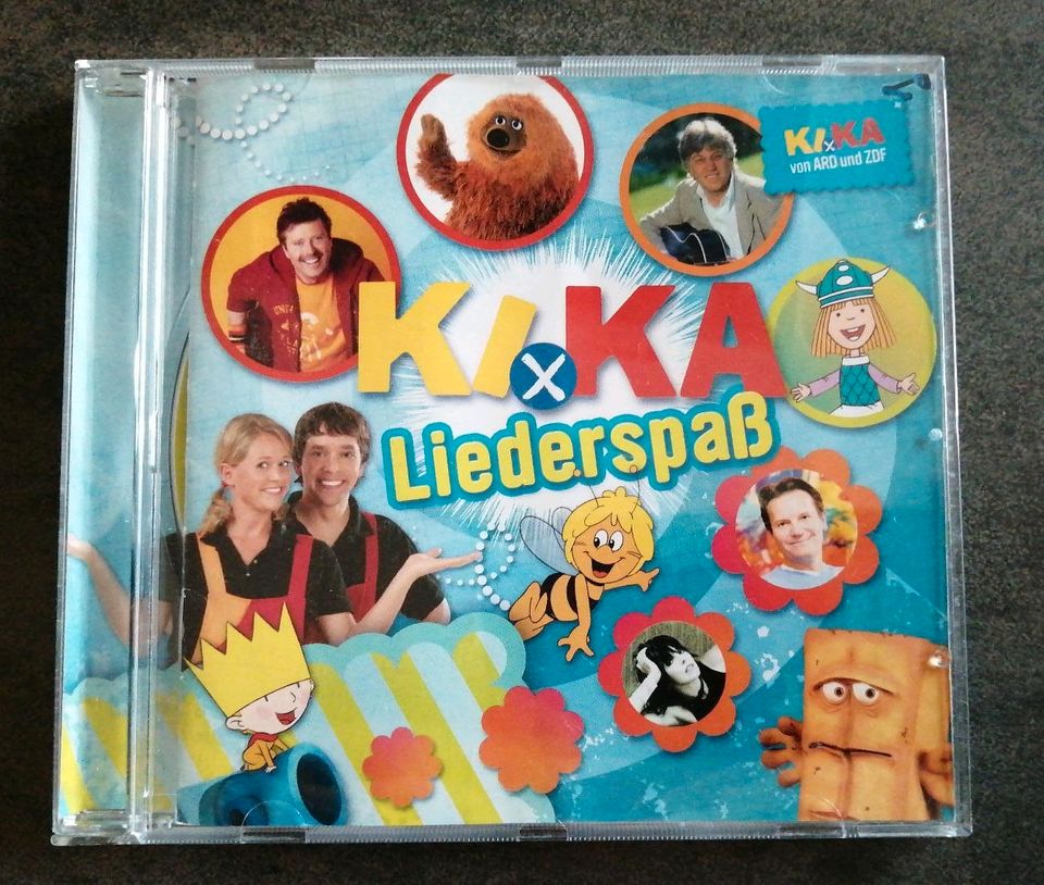 KIKA Liederspaß CD, von TCM ( ARD u. ZDF) in Heuchelheim