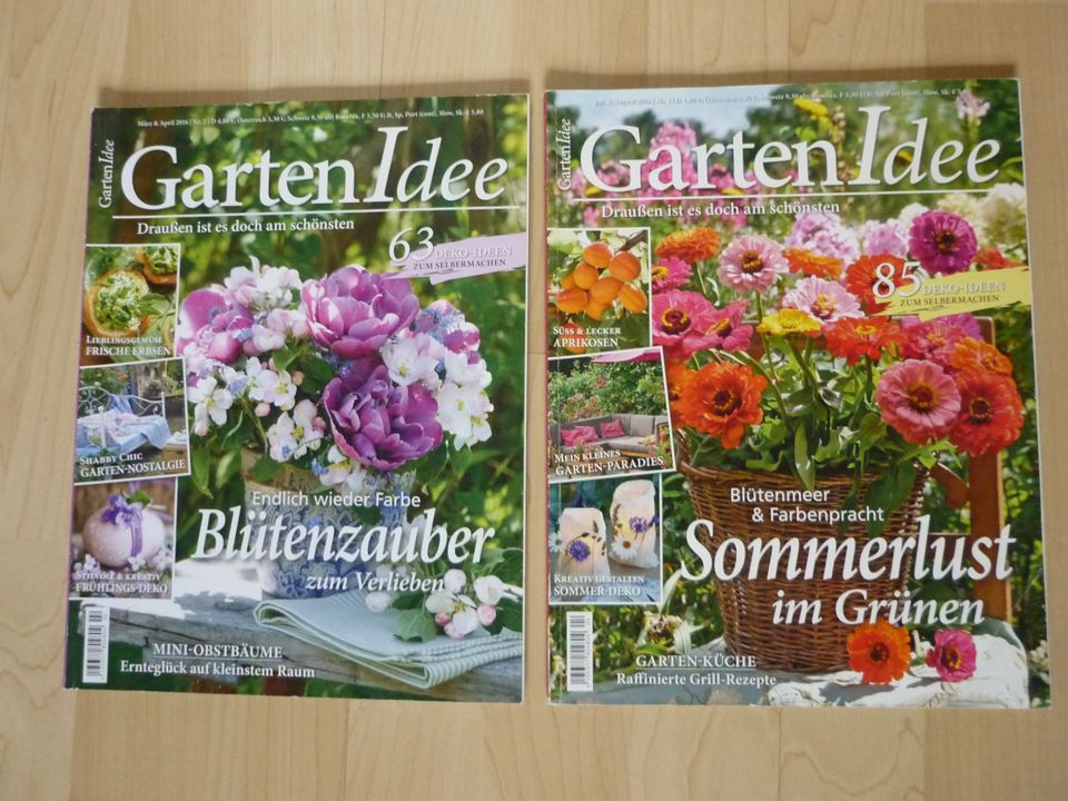 2x LANDIDEE 3x GARTENIDEE Garten Landhaus Advent Zeitschriften in Warendorf