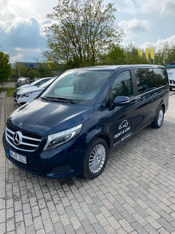 Mercedes V Klasse / Vito 7 Sitzer mieten Vermietung in Lünen