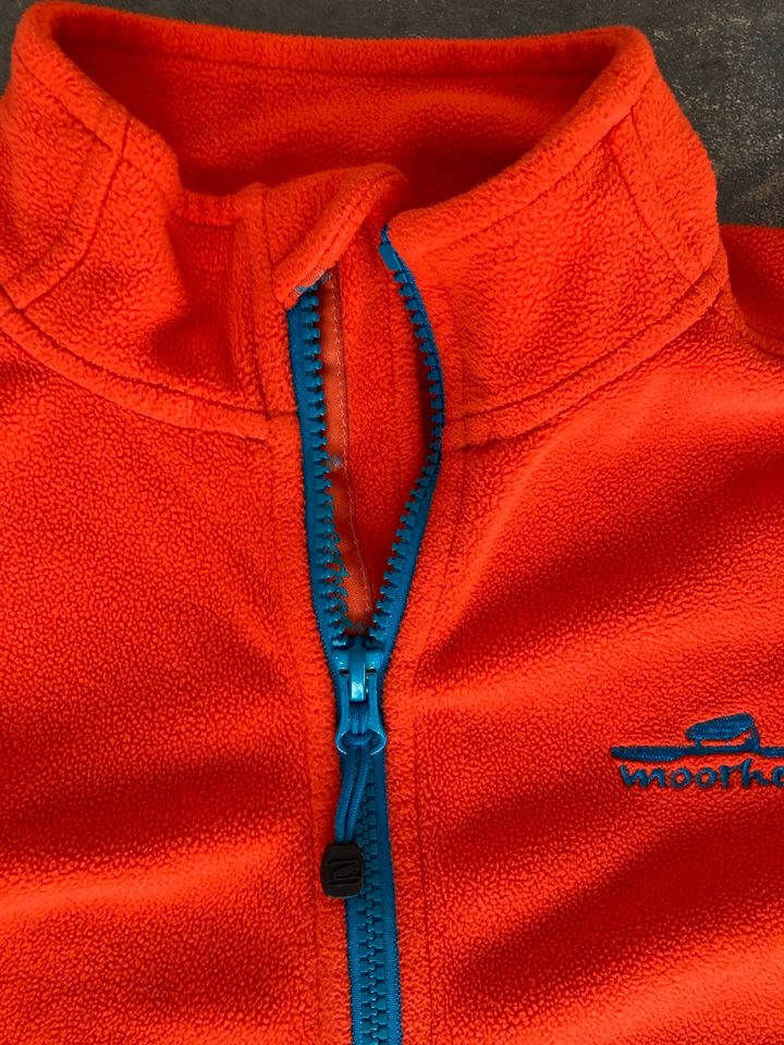 Fleecejacke orange Moorhead Gr. 134 Junge Mädchen in Wunstorf