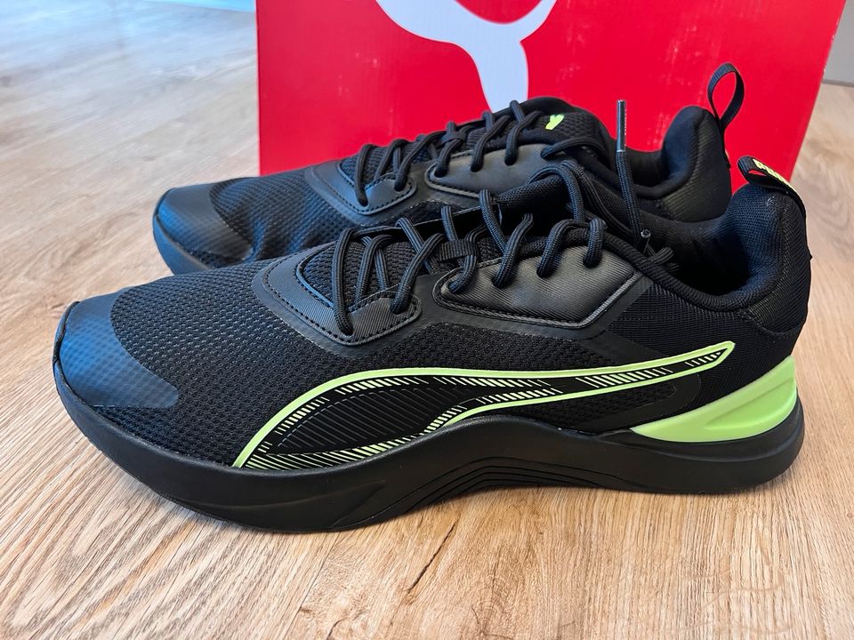 Puma Infusion Sportschuhe - Laufschuhe - black fizzy lime 46 NEU in Lünen