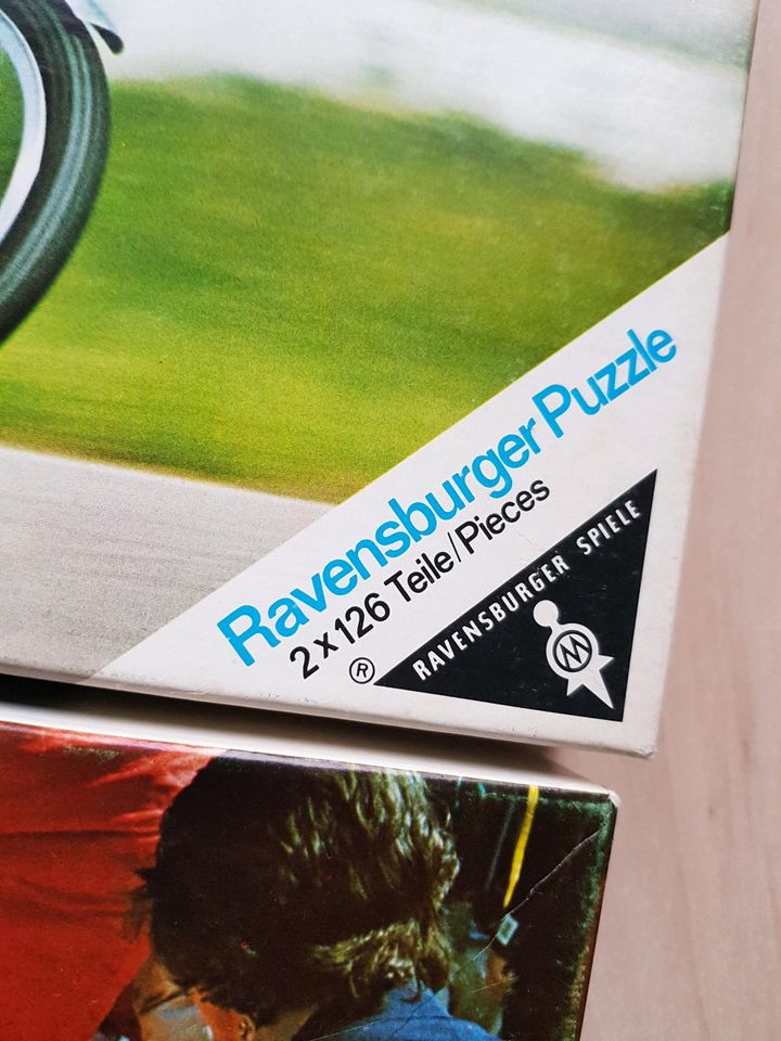 Motorrad-/ Autorennen Puzzle - Otto Maier Verlag in Langenhagen