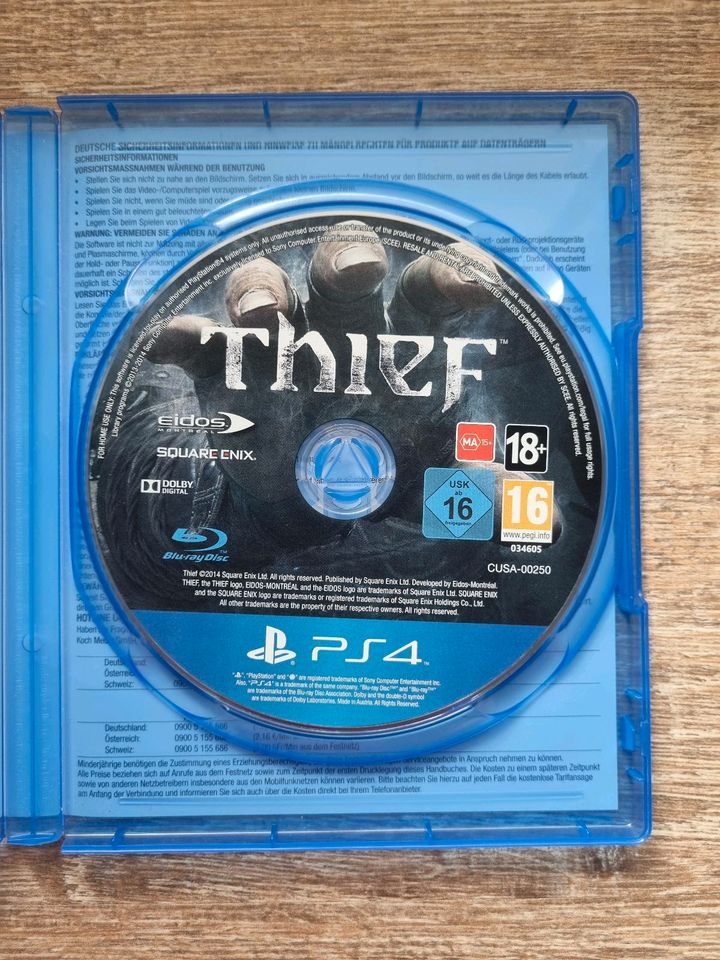 PS4 Spiel Thief in Waghäusel