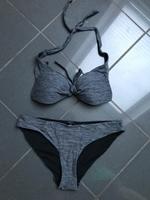 Bikini grau Gr.38 H&M Bademode Bayern - Aschaffenburg Vorschau