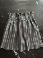 Zara Mini Rock Skort Silber metallic Gr. S Bayern - Windberg Vorschau