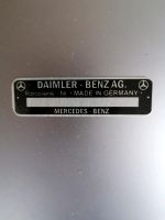 Mercedes Benz L/O 319, SL, Ponton Typenschild Karosserie Hessen - Hünfeld Vorschau