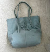 Marc O'Polo Leder-Shopper Tasche Velour-Leder hellblau neu Bonn - Graurheindorf Vorschau