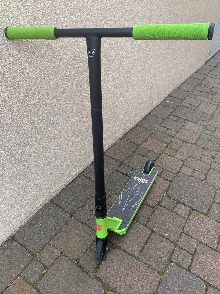 Stunt-Scooter Anaquda Shiva Complete Green/Black in Zscherben