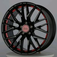 MAM RS4 Felgen 19 Zoll Schwarz Rot 5×112 ET30 Kr. Altötting - Burgkirchen Vorschau