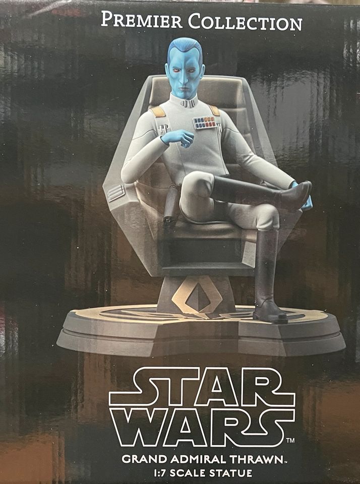 Grand Admiral Thrawn on Chair 1/7 Star Wars Rebels Gentle Giant in Mayen